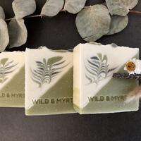 Lime, Coriander & Cardamom with Glacial Marine Clay Handmade Soap