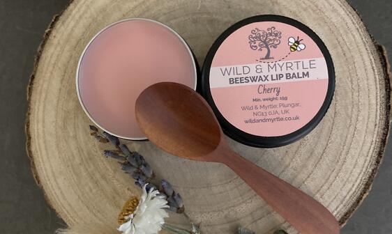 Beeswax Lip Balm - Cherry