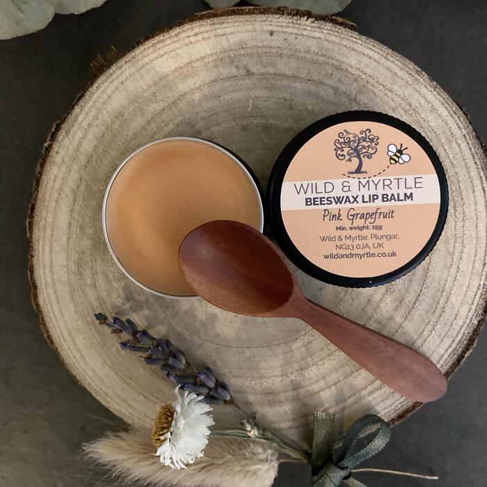 Beeswax Lip Balm - Pink Grapefruit