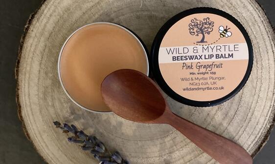 Beeswax Lip Balm - Pink Grapefruit