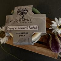Lemongrass, Lavender and Patchouli (mini hand soap)