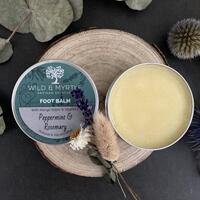 Foot Balm - Peppermint & Rosemary (with Mango Butter & Vitamin E)