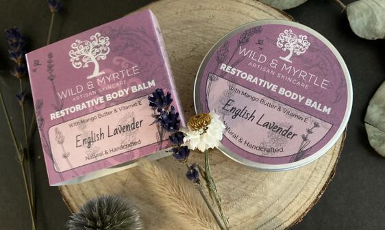 Restorative English Lavender Body Balm (with Mango Butter & Vitamin E)