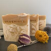 Lemon Myrtle & Frankincense Botanical Soap with Brazilian Yellow Clay