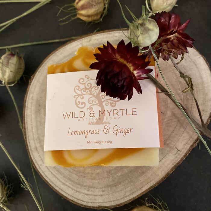 Lemongrass & Ginger Handmade Soap