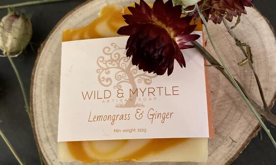 Lemongrass & Ginger Handmade Soap