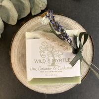 Lime, Coriander & Cardamom with Glacial Marine Clay Handmade Soap