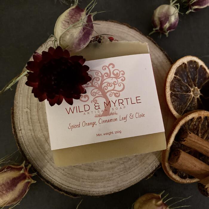 Spiced Orange, Cinnamon Leaf & Clove Botanical Soap