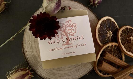 Spiced Orange, Cinnamon Leaf & Clove Botanical Soap