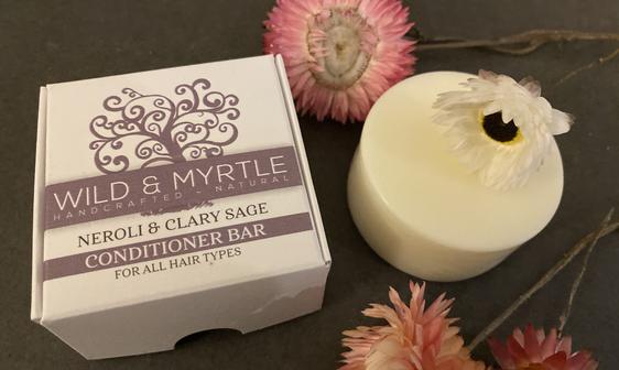 Conditioner Bar for All Hair Types - Neroli & Clary Sage