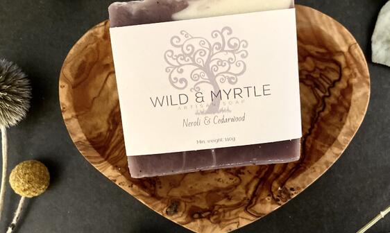 Neroli and Cedarwood with Alkanet Root and Kaolin Clay Handmade Soap **Coming soon! Pre-order for despatch on 12 September**