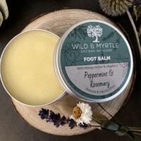 Foot Balm - Peppermint & Rosemary (with Mango Butter & Vitamin E)