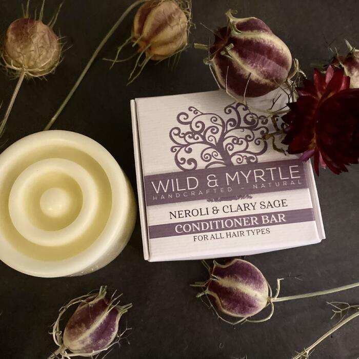 Conditioner Bar for All Hair Types - Neroli & Clary Sage