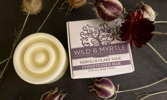 Conditioner Bar for All Hair Types - Neroli & Clary Sage