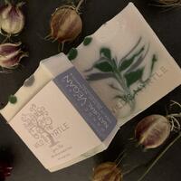 Cypress Mint with British Kaolin Clay Handmade Soap