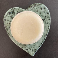 Heart-Shaped Handmade Ceramic Soap Dish - Rockpool