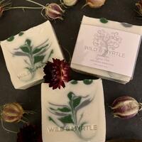 Cypress Mint with British Kaolin Clay Handmade Soap