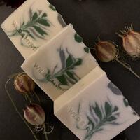 Cypress Mint with British Kaolin Clay Handmade Soap